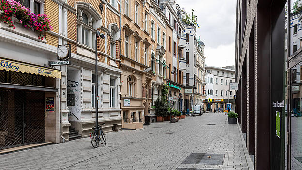 Fußgängerzone Maximilianstraße Bonn, Nordrhein-Westfalen, Deutschland *** Pedestrian zone Maximilianstraße Bonn