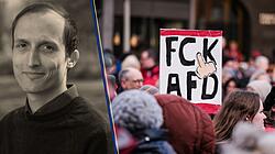 Onlineredakteur Jakob Ranke, Demo gegen rechts