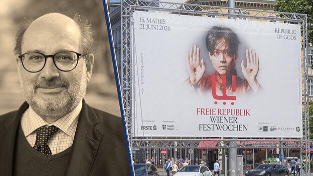 Werbeplakat der Wiener Festwochen