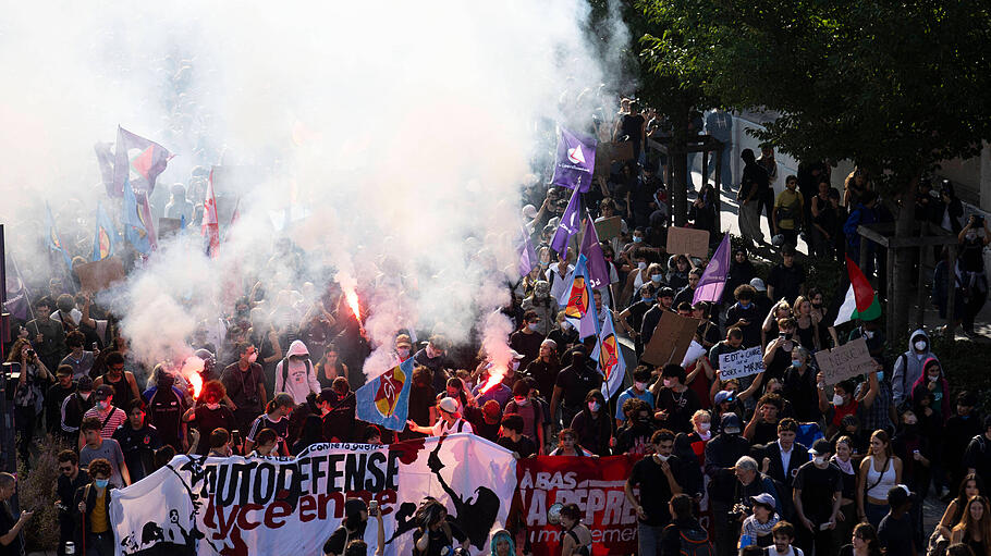 Grenoble Schülerproteste