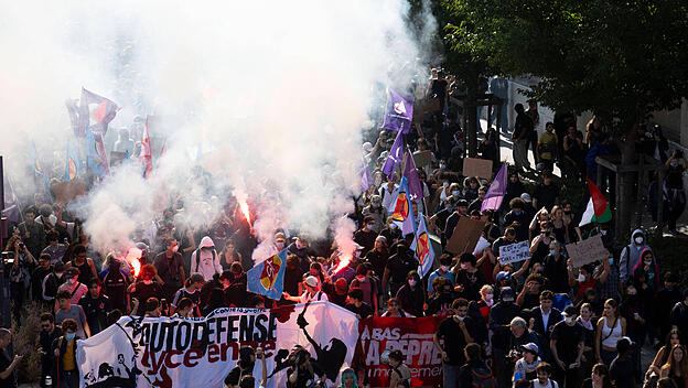 Grenoble Schülerproteste