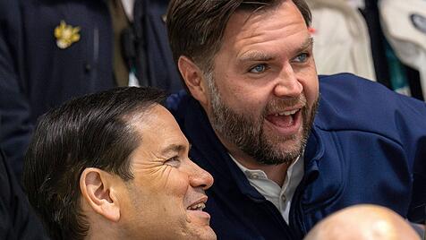 Vizepräsident J.D. Vance (r.) und Außenminister Marco Rubio