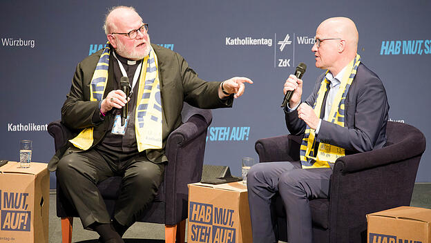 Marx und Brinkhaus auf dem Katholikentag
