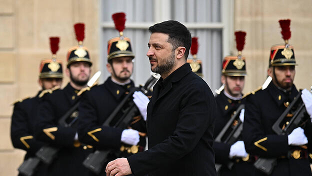 Der ukrainische Präsident Wolodymyr Selenskyj