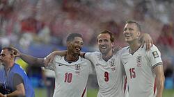 Jude Bellingham, Harry Kane und Max Downman