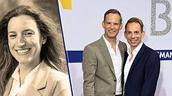 Der CDU-Abgeordnete Hendrik Streeck mit seinem Lebenspartner Paul Zubeil