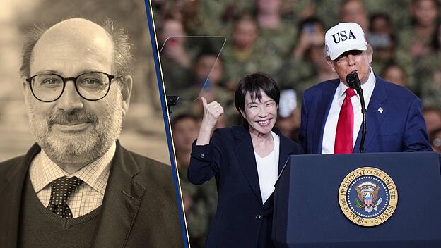 Außenpolitikkorrespondent Stephan Baier, Donald Trump mit Sanae Takaichi