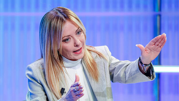 Italiens Ministerpräsidentin Giorgia Meloni