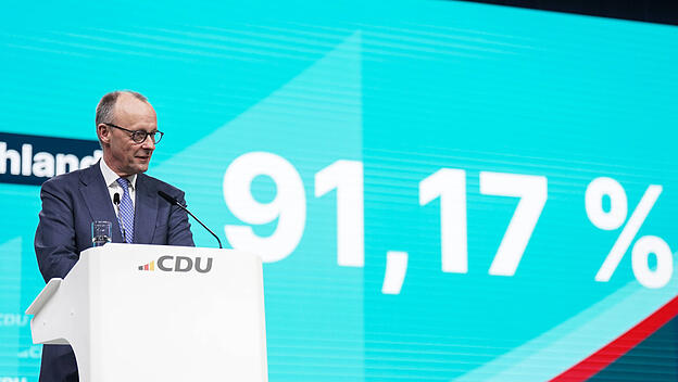 Friedrich Merz auf CDU-Parteitag