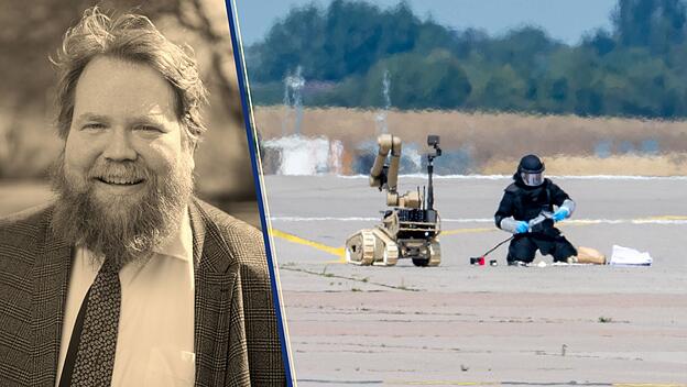 Drohne am Leipziger Flughafen entschärft