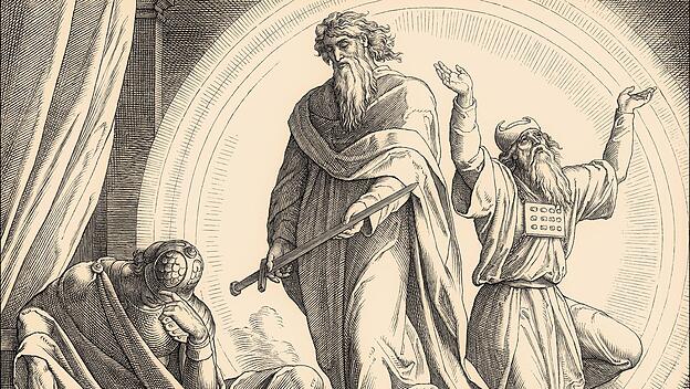 Vision des Judas Makkabäus, von Julius Schnorr von Carolsfeld.