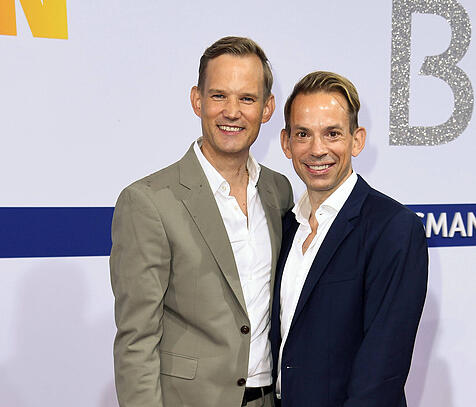 Der CDU-Abgeordnete Hendrik Streeck mit seinem Lebenspartner Paul Zubeil