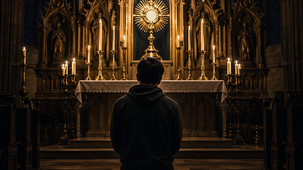 Gründonnerstag auf Karfreitag