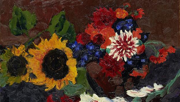 „Herbstblumen (A)“, Gemälde 1931.