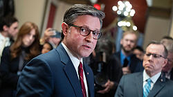 Der Sprecher des Repräsentantenhauses Mike Johnson