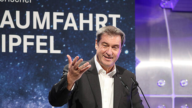 Machte die Region um München zum Luft- und Raumfahrtzentrum: Bayerns Ministerpräsident Markus Söder