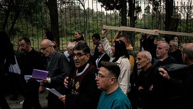 Karfreitagsprozession in Byblos