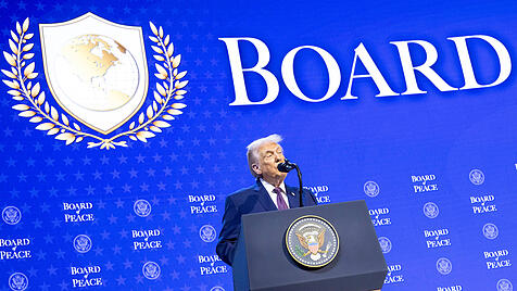 Das „Board of Peace“, proklamierte Donald Trump in Davos feierlich