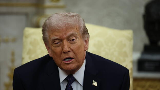 US-Präsident Donald Trump im Oval Office