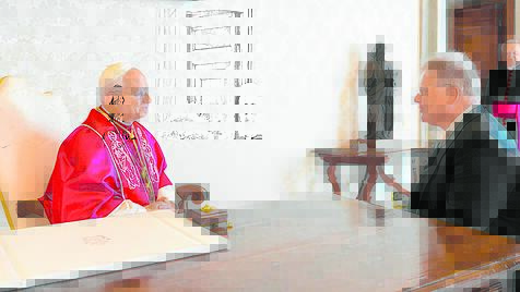 Bruno Kahl, ukraineerfahrener deutscher Botschafter beim Heiligen Stuhl, hat in Papst Leo einen aufmerksamen Zuhörer.