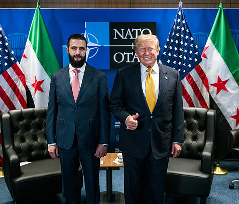 Al-Sharaa, Trump