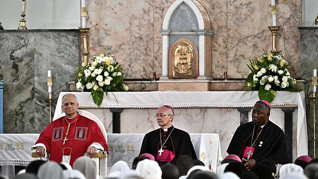 Papst Leo trifft Bischöfe, Priester, Ordensleute und pastorale Mitarbeiter in Luanda