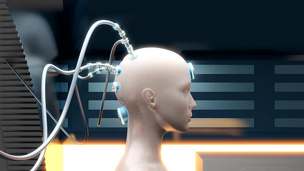 Symbolbild Hirnupload