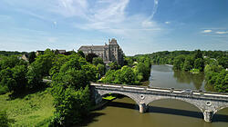 Abtei von Solesmes in der Region Pays de la Loire