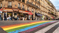 „Regenbogen“-Agenda in Paris