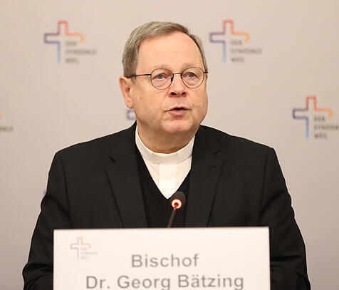 Der scheidende DBK-Vorsitzende, Bischof Georg Bätzing