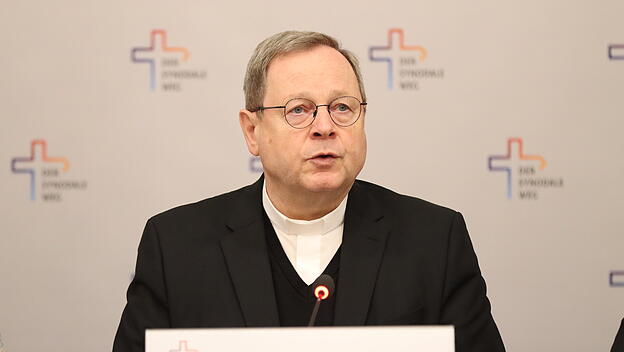 Der scheidende DBK-Vorsitzende, Bischof Georg Bätzing