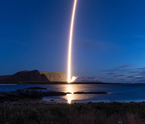 Spectrum-Rakete startet vom Andøya Spaceport in Norwegen
