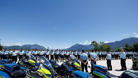 Gendarmen beim G7-Gipfel, Juni 2026