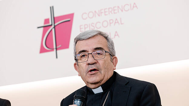 Der Vorsitzende der Spanischen Bischofskonferenz, Erzbischof Luis Argüello von Valladolid