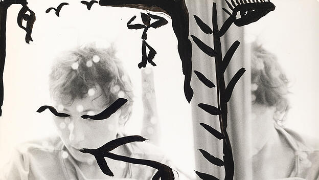 Gabriele Stötzer, Mir gegenüber – Selbst im Spiegel, 1985.
