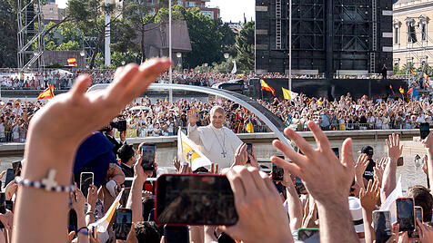 Papst Leo in Madrid