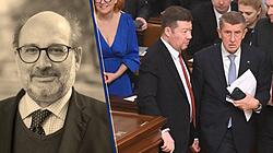 Tomio Okamura (links) und der tschechische Ministerpräsident Andrej Babis