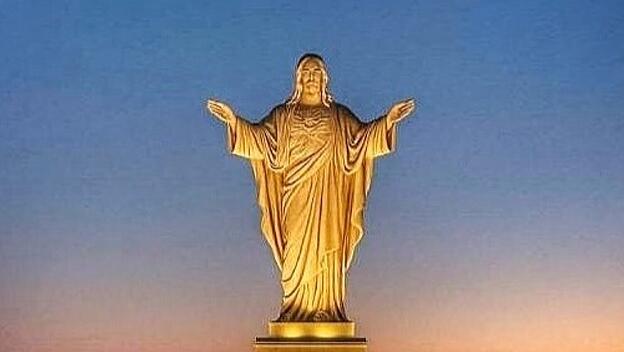 Christusstatue in Qaa