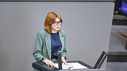 Die Bundestagsabgeordnete der Grünen Marlene Schönberger