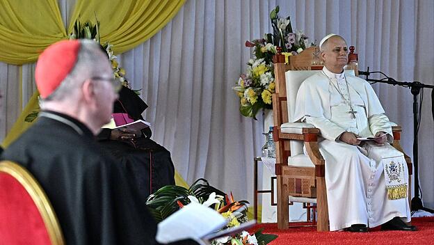 Papst Leo besucht die Katholische Universität Zentralafrikas