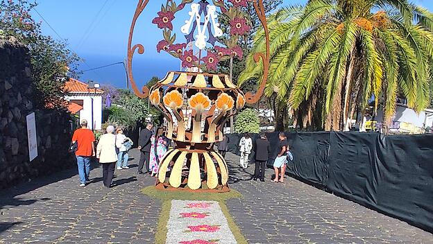Fronleichman in Mazo/La Palma