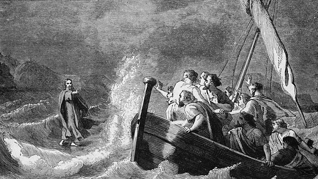 Seid getrost! Jesus geht über Wasser