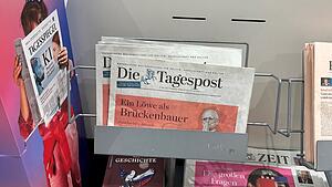 Die Tagespost am Kiosk