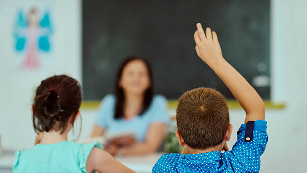Schüler im Klassenzimmer