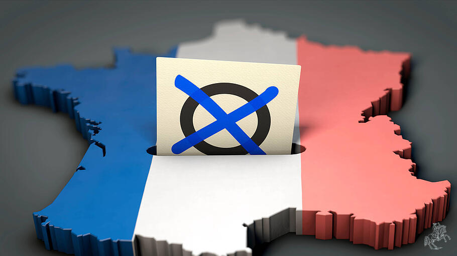Frankreichs Neuwahlen verhilft rechts und links zu neuem Einfluss - die Mitte hingegen schwächelt.