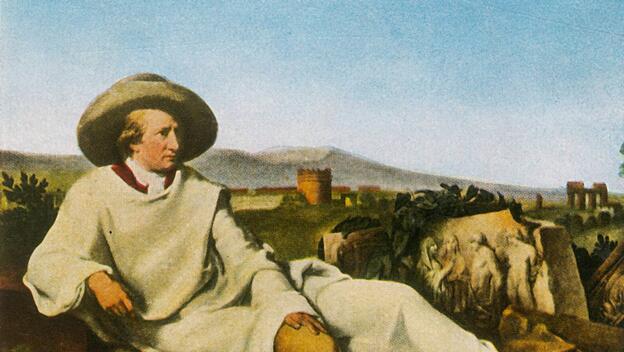 Goethe in der Campagna