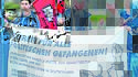 Demo von Sympathisanten der mutmaßlichen RAF-Terroristin Daniela Klette