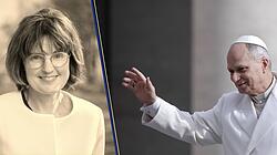 Papst Leo und Fußwaschung um Gründonnerstag