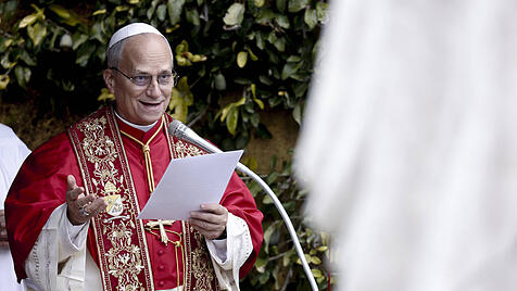 Pope Leo XIV Blesses Marian Mosaic and A Statue In The Vatican Gardens