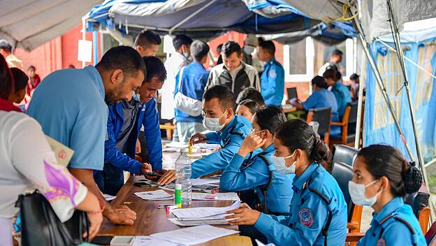 Families provide DNA to identify Nepal flood victims